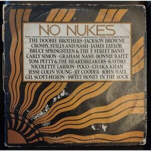 No Nukes 1979 Vintage Vinyl LP Triple Album Original Asylum ML-801 Live Box Set